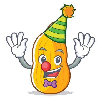 Palyaço Balkabagi maskot çizgi film