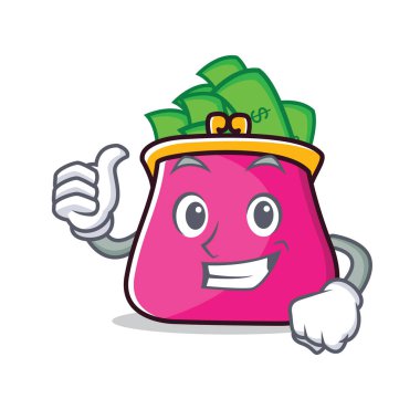 Çanta karakter karikatür tarzı Yaşasın