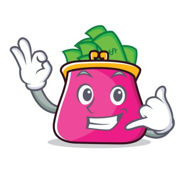 Bana çanta karakter karikatür tarzı de