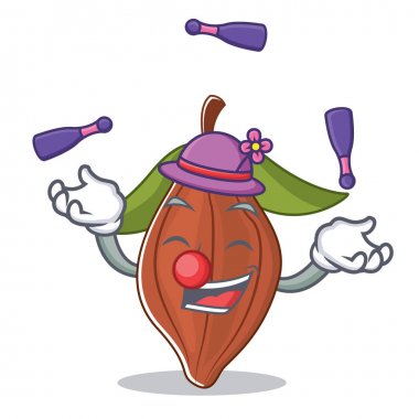 Hokkabazlık kakao bean maskot çizgi film