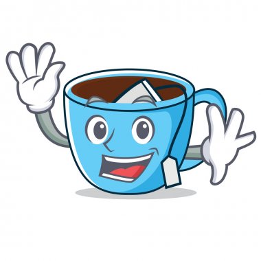 Sallama çay Kupası karakter karikatür