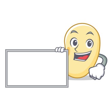 Yönetim Kurulu soya fasulyesi karakter karikatür ile