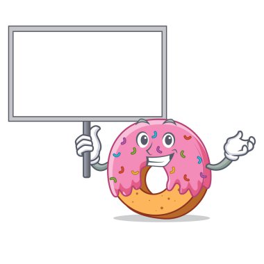 Yönetim Kurulu Donut karakter karikatür tarzı getirmek