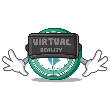 Sanal gerçeklik Kyber ağ maskot çizgi film