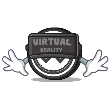 Sanal gerçeklik Tenx sikke maskot çizgi film