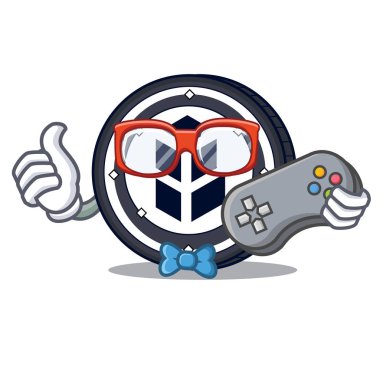Oyun bancor sikke maskot çizgi film