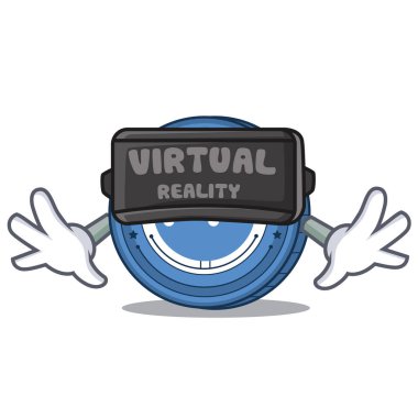 Sanal gerçeklik ile Nano para maskot çizgi film