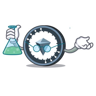 Profesör Kucoin hisse karakter karikatür