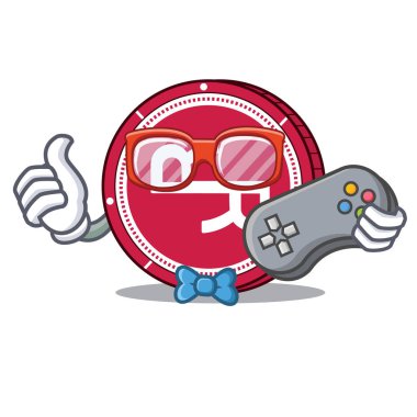 Oyun Rchain sikke maskot çizgi film