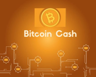 Blockchain bitcoin para kavramı arka plan koleksiyon devre