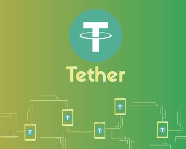 Cryptocurrency ağ kavramı arka plan stilini urgan