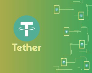 Cryptocurrency ağ kavramı arka plan stilini urgan