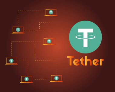 Urgan cryptocurrency koyu arka plan stili