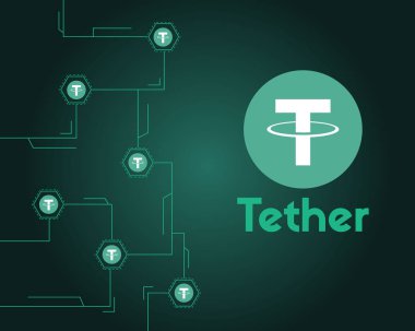 Cryptocurrency dijital teknoloji arka plan stilini urgan