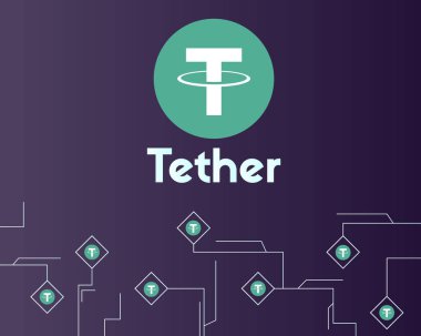 Urgan cryptocurrency devre ağ arka plan stili