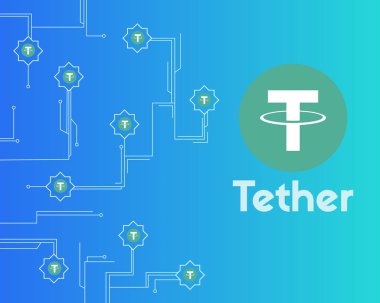 Urgan cryptocurrency dijital ödeme arka plan stili