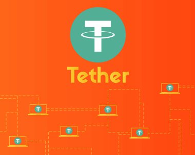 Urgan cryptocurrency bağlamak teknoloji arka plan stili