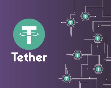 Urgan cryptocurrency devre Tema arka plan stili