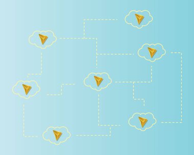 Cryptocurrency tron blockchain bulut conbackground