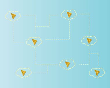 Cryptocurrency tron blockchain bulut conbackground