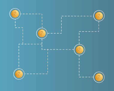 Cryptocurrency zcash ağ tarzı arka plan