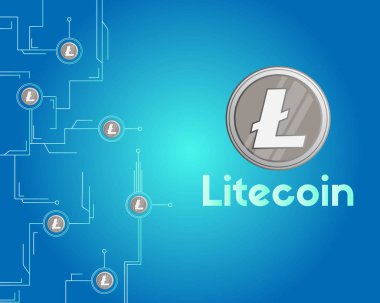 Teknolojik altyapı ağ Blockchain litecoin devre