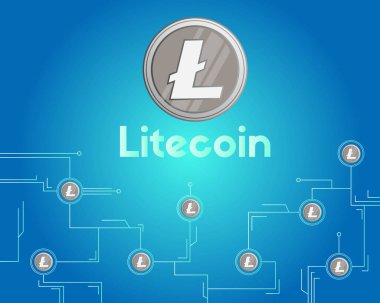 Teknolojik altyapı ağ Blockchain litecoin devre