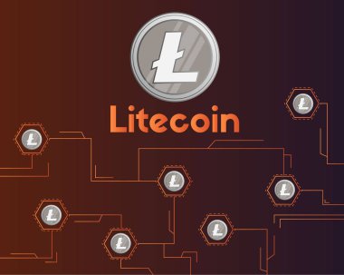 Teknolojik altyapı ağ Blockchain litecoin devre