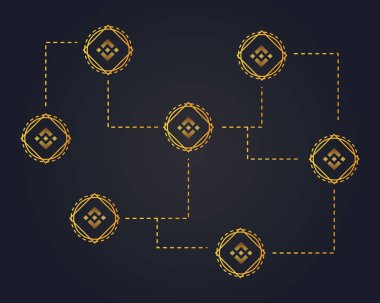 Binance para ağ tarzı arka plan