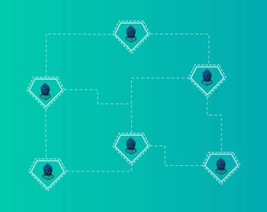 Cryptocurrency lisk teknoloji sanal ödeme arka plan