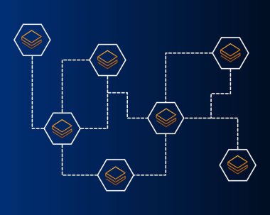 Cryptocurrency stratis blockchain arka plan