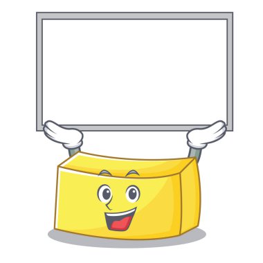 Yönetim Kurulu tereyağı karakter karikatür tarzı