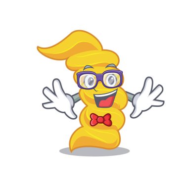 Geek düdük makarna karakter karikatür