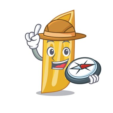 Explorer penne makarna karakter karikatür