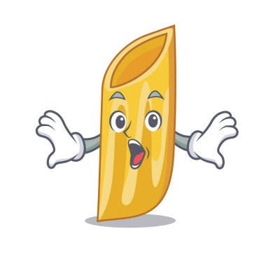Sürpriz penne makarna karakter karikatür