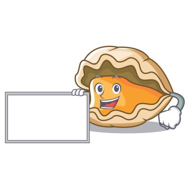 Yönetim Kurulu istiridye karakter karikatür tarzı ile