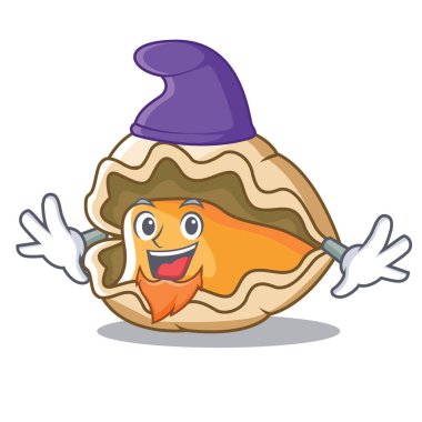 Elf istiridye karakter karikatür tarzı