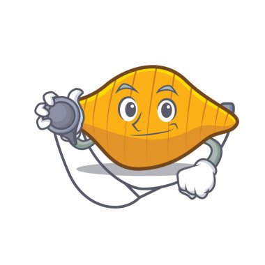 Doktor conchiglie makarna karakter karikatür