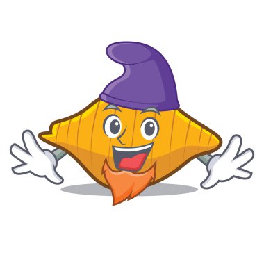 Elf conchiglie pasta character cartoon