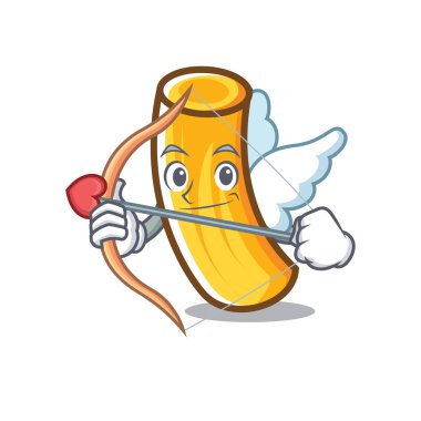 Aşk tanrısı tortiglioni makarna karakter karikatür