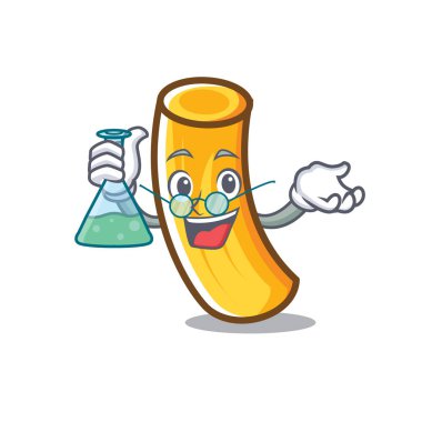 Profesör tortiglioni makarna karakter karikatür