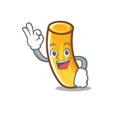 Tamam tortiglioni makarna karakter karikatür