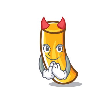 Şeytan tortiglioni makarna maskot çizgi film