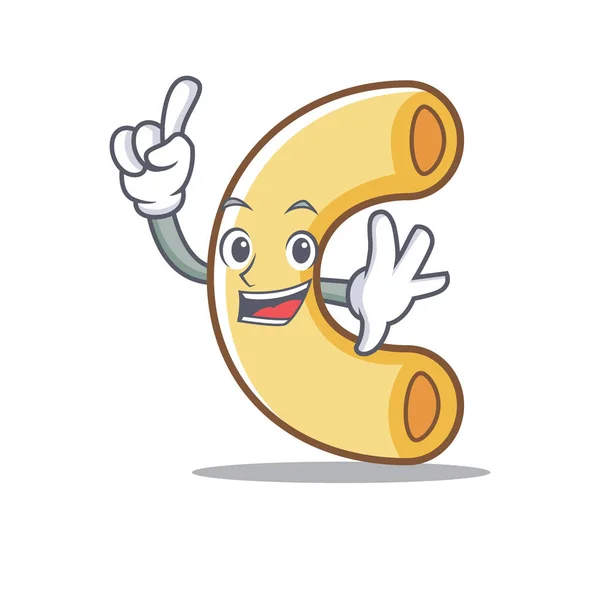 Crazy macaroni mascot cartoon style vector illustration #190862448