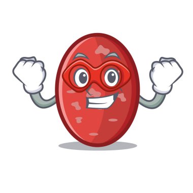 Süper kahraman salam karakter karikatür tarzı