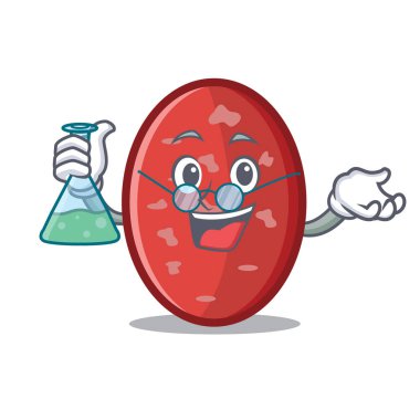 Profesör salam karakter karikatür tarzı