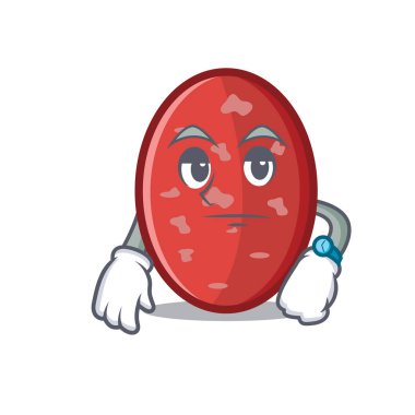 Salam maskot karikatür tarzı bekliyor