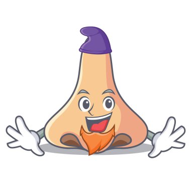 Elf burun karakter karikatür tarzı