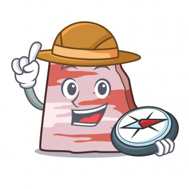 Explorer domuz domuz yağı maskot çizgi film