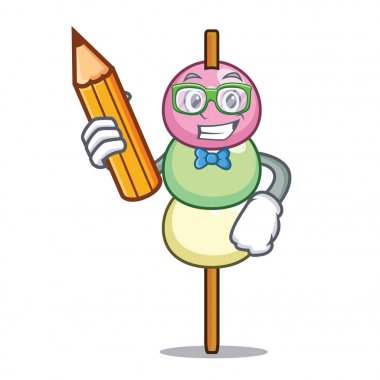 Öğrenci dango karakter karikatür tarzı